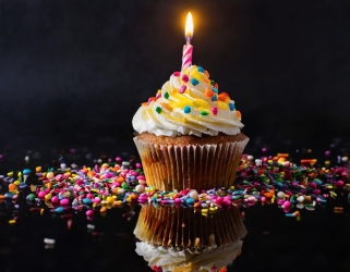Cupcake spiegel dich